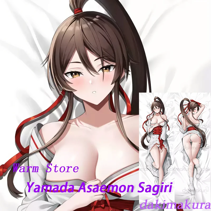 Dakimakura Anime Yamada Asaemon Sagiri Jigokuraku: Hell's Paradise Double-sided Print Life-size Body Pillow