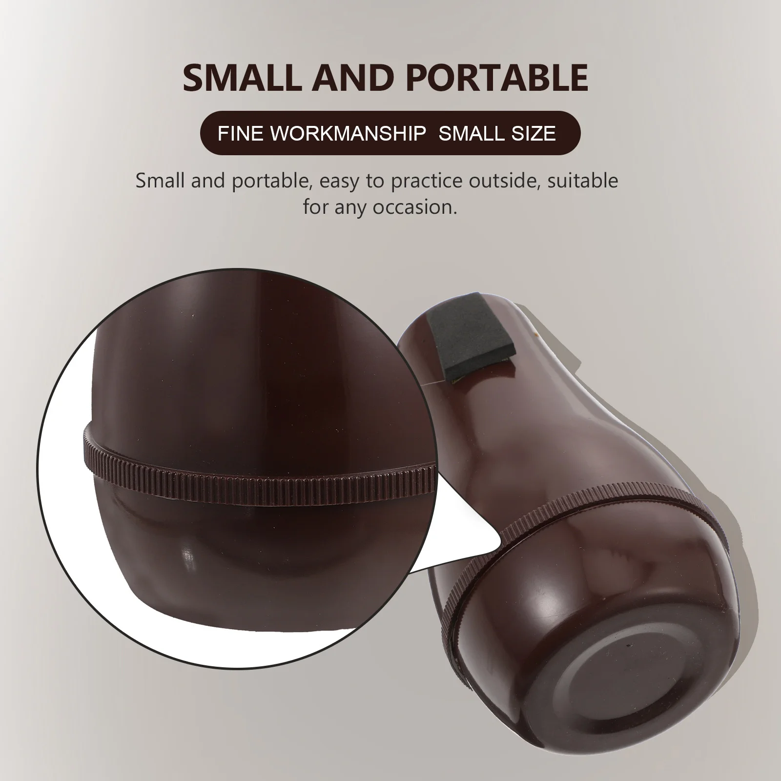 1Pcs Trombone ABS Material Lightweight Durable Mute Perfect for Practice Noise Remove Accessory Trombone Mute