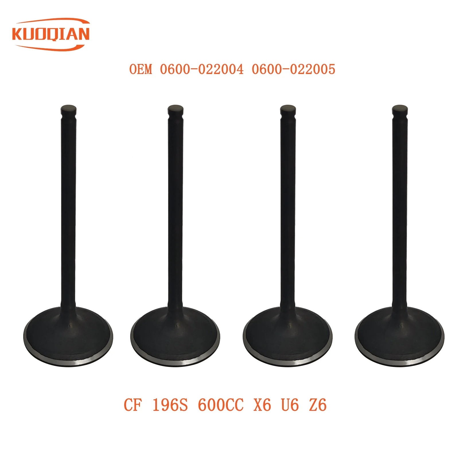 

Впускной выпускной клапан OEM 0600-022004 0600-022005 для CF 600cc SSV UTV CF600-5 UForce U6196S-B U6 ATV CF600 CF625