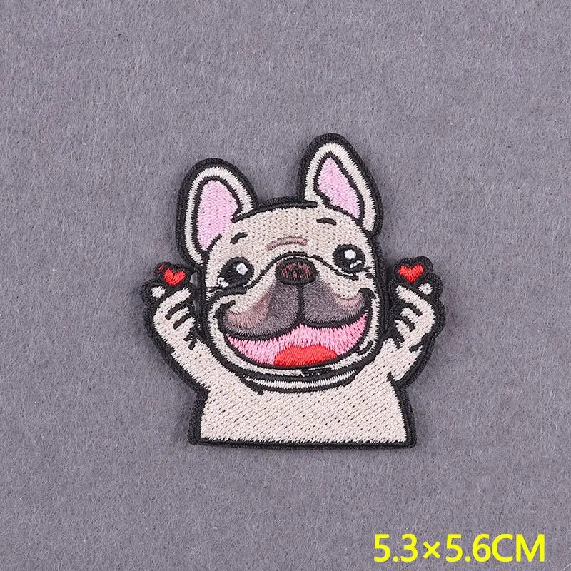 Embroidery Patch Cute Animal Capybara Iron on Patches For Clothing DIY Cartoon Badge Clothing Thermoadhesive Patches On Backpack