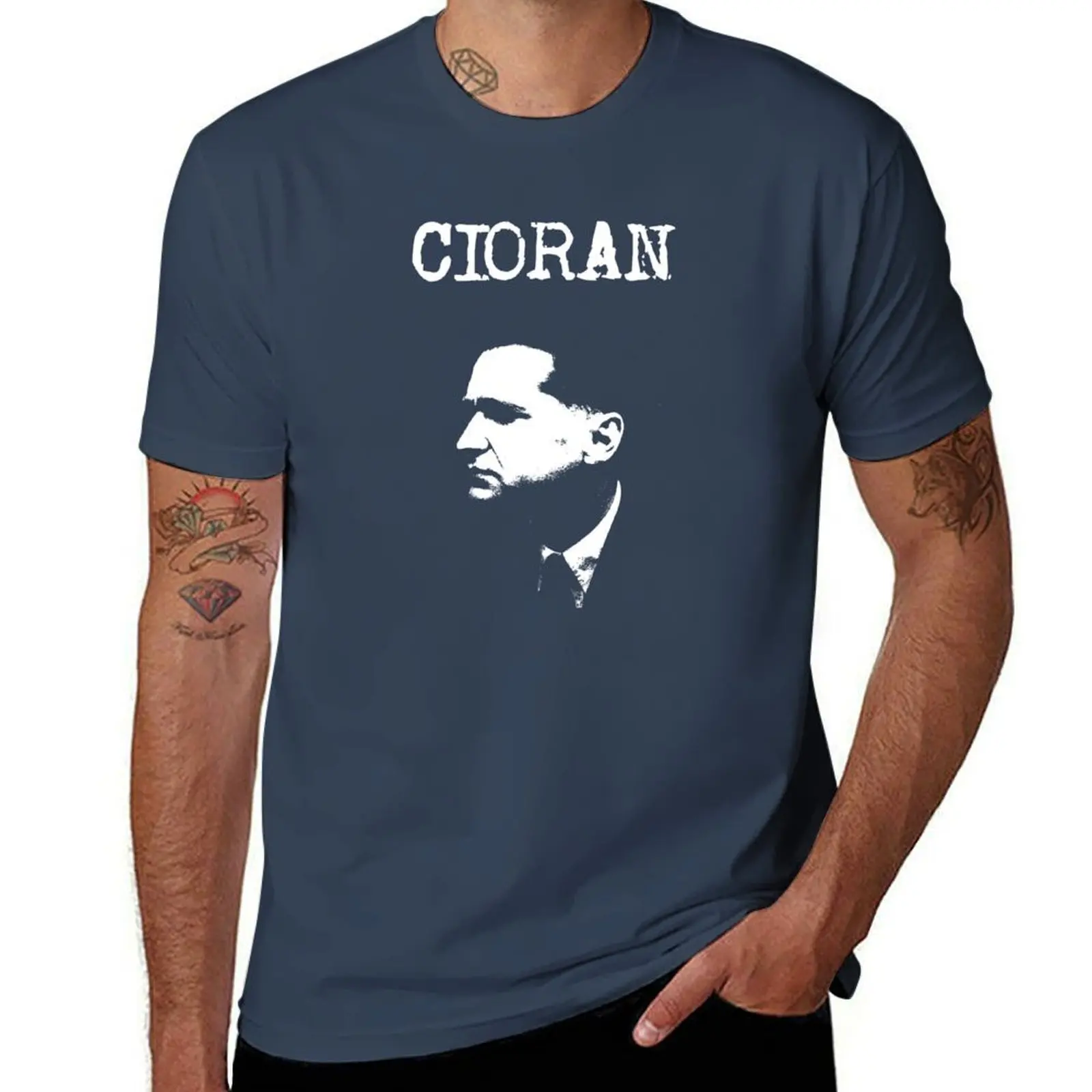 Cioran T-Shirt Fashion Letter Print T-Shirt