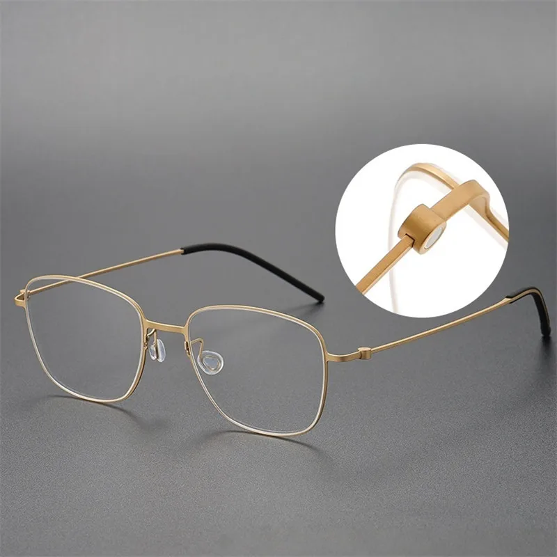 ELECCION gafas graduadas de titanio puro, gafas ópticas de gran calidad, montura de gafas para hombres y mujeres, lentes fotocromáticas para miopía menos