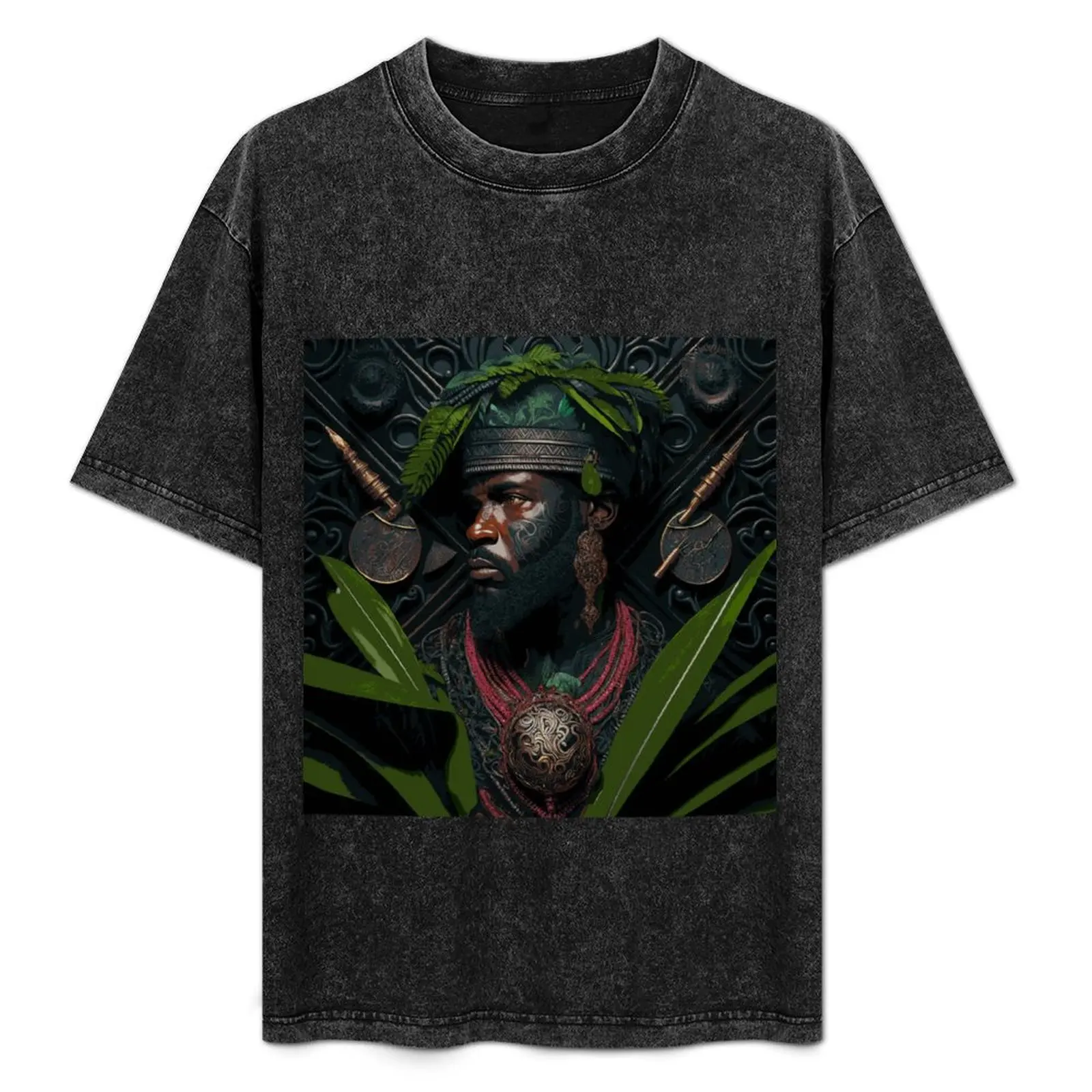 

Ogun of Iron T-Shirt Fitness Training Breathable Tee
