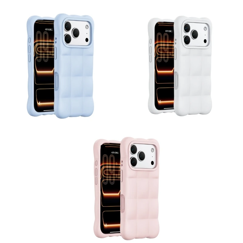 Weiche Handyhülle mit Cloud Matte und Kameraöffnung für Phone 17 Series X3UB – Detail 1