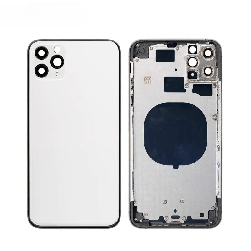 For iPhone 11 PRO/11 PRO MAX Back Cover + Mid Chassis Frame + SIM Tray + Side Key Assembly Battery Housing Shell Assembly