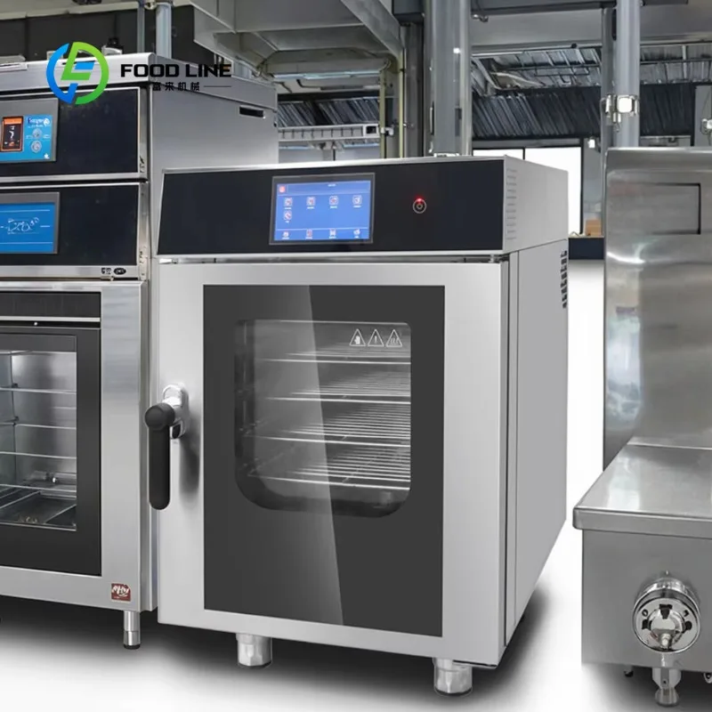 Customized All-in-one Steam Convection Oven Industrial 30-300°C Adjustable Quick Steam Generation 220V Energy Saving Heavy Duty