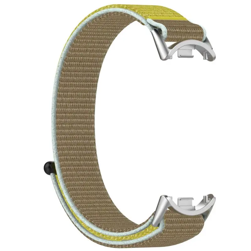 Nylon-Schlaufenarmband für Xiaomi Mi Band 9 8, Smartwatch-Armband, atmungsaktives Armband für Mi Band 9 8, NFC-Armband-Zubehör