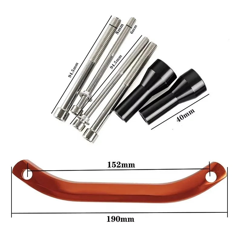 

Popu для SX SXF XC XCF XCW XCFW EXC EXCF SIX DAYS EXC125 EXC250 EXC300 2011-2016 Мотоциклетный рычаг с ЧПУ для перил Задняя ручка