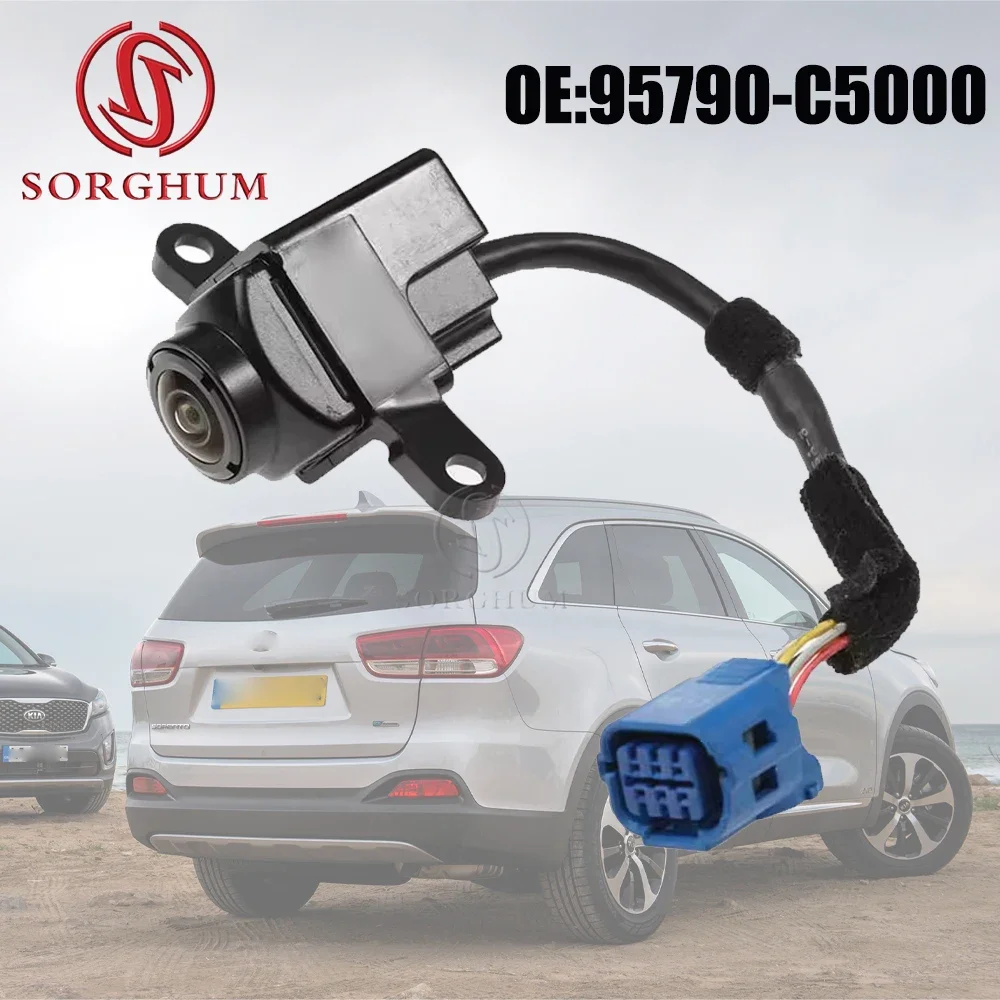 SORGHUM Car Rear View-Backup Camera 95790C5000 For Kia Sorento (UM) 2016-2019 Parking Camera 95790-C5000 Spares Replacement