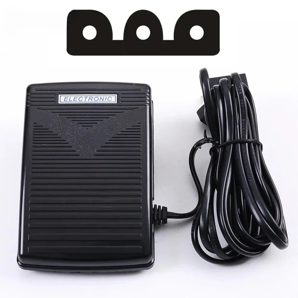 Pedal de máquina de costura, interruptor powercord, controlador de velocidade, acessórios de motor, controle elétrico para brother singer, peça