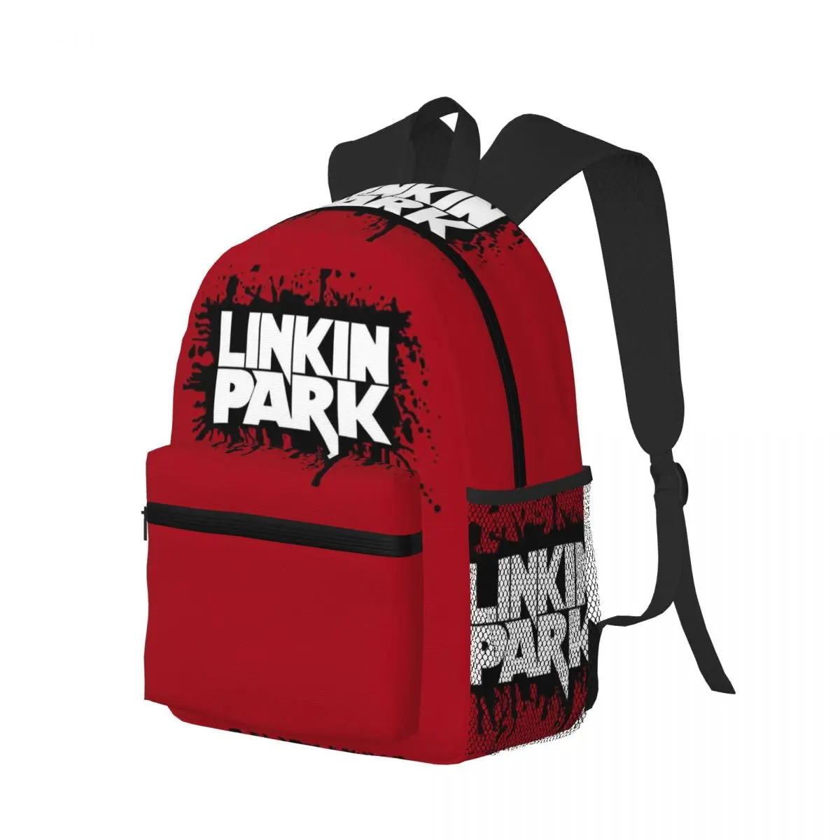 L-Linkin-S P-Park-S Band Mochila para estudiantes Mochila escolar Mochila de viaje para senderismo para niños y niñas Mochila de moda Bolsos de hombro