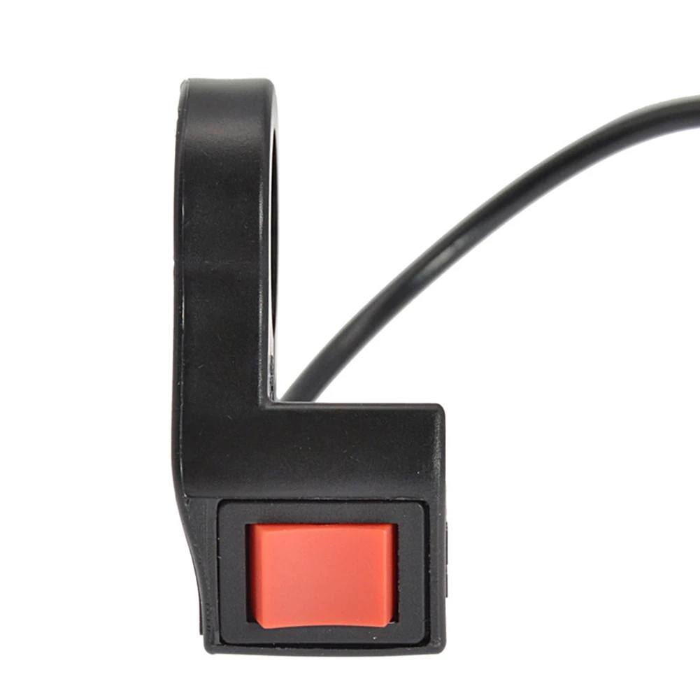 Convenient Universal Electric Bike Scooter Switch Button, Suitable for Reverse, EBS, Speed Limit Black PVC Material