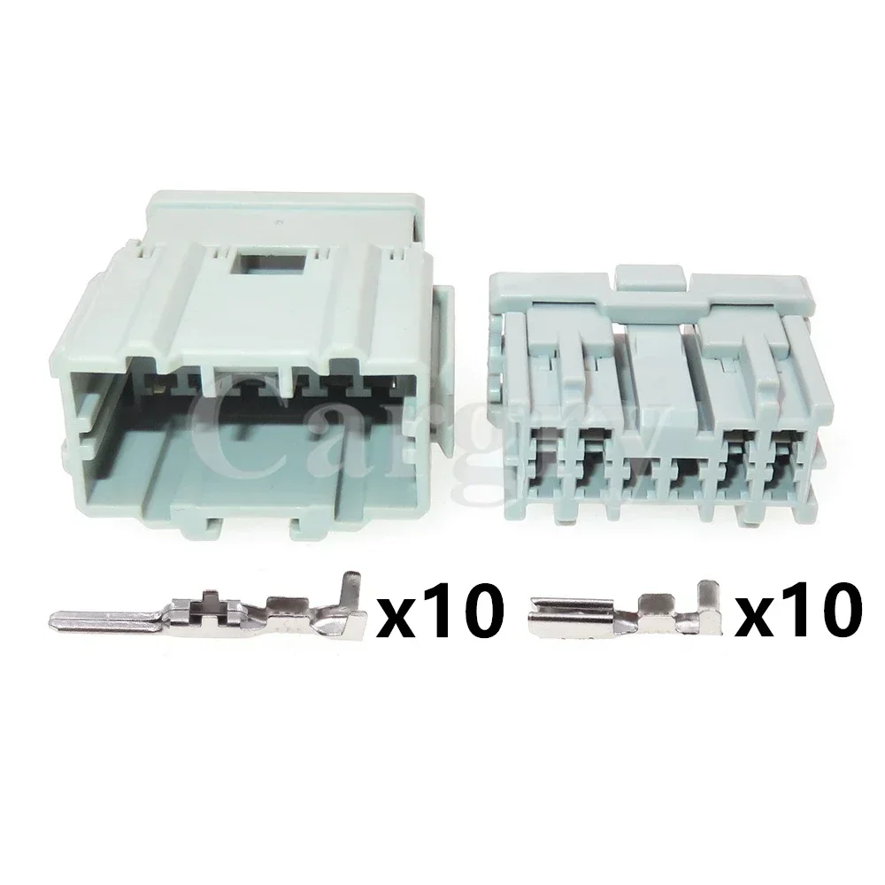 1 Set 10P 6098-0249/6098-0250 AC Assembly Automotive Reverse Light Sensor Wiring Socket for Honda with Wires Car Parts