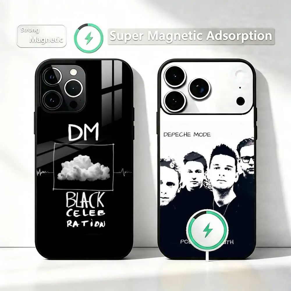 Cool B-Band Depeche MODE  Phone Case For iPhone17,16,15,14,13,12,11 Plus,Pro Compatible with magnetic wireless charging