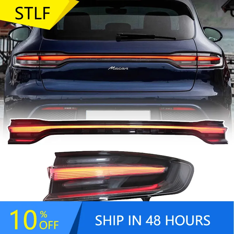 

STLFCar Styling Tail Lamp for Macan Tail Lights 2014-2017 Macan 95B LED Tail Light DRL Upgrade New Design Lamp Auto Accessories