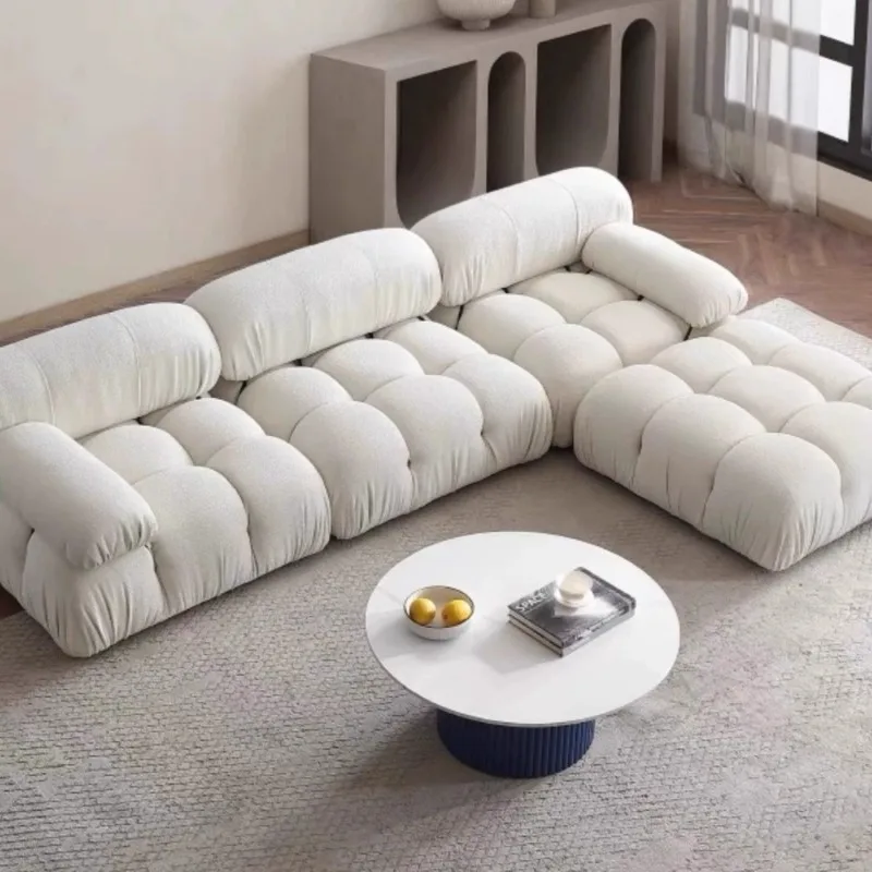 

Comfortable Italian Sofa Multifunctional Customizable Cushion Office Sofa Floor Nordic Muebles Para Habitacion Furniture