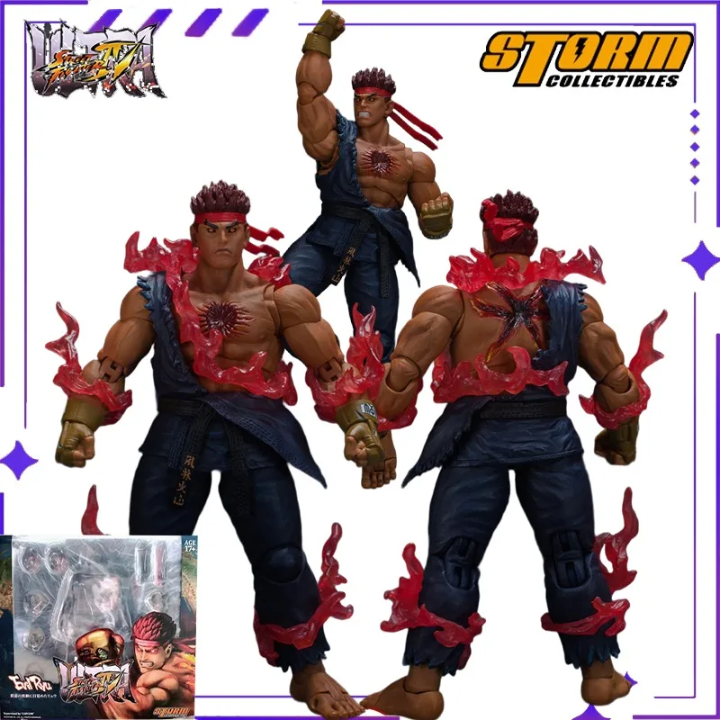 

Storm Toys Original 1/12 Street Fighter IV EVIL RYU Kill Yilong CPSF21 Game Mobile Doll Model Handmade Toy Gift Collection Spot
