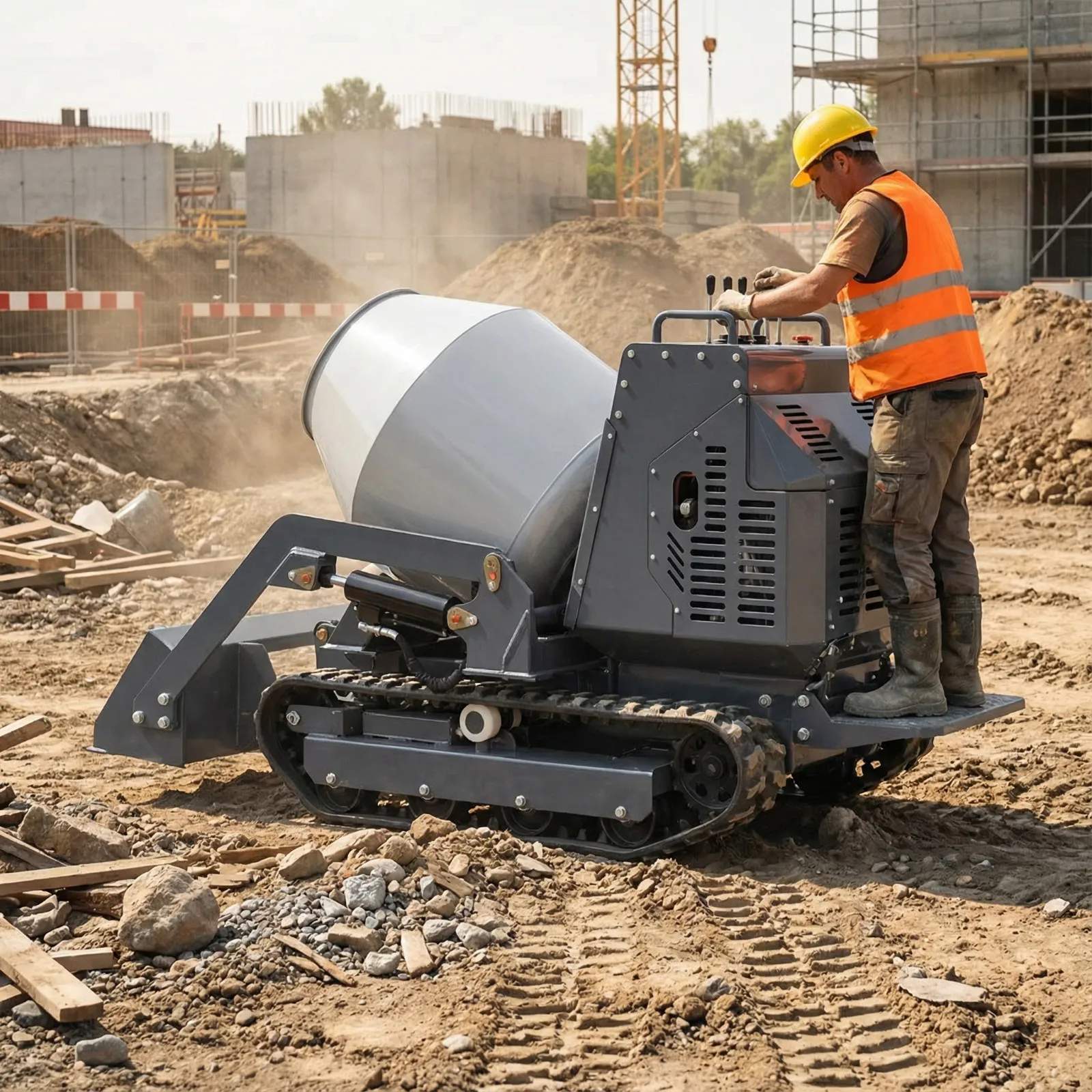 Factory Supply 13.5HP Gas Engi - Concrete Mixer Small recension och pris