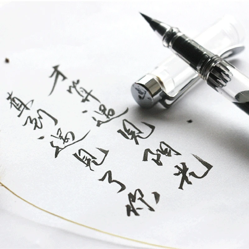 ปากกาหมึกซึมเหมือนปากกาประดิษฐ์ตัวอักษร Piston Filling Arts Pocket ปากการีฟิล
