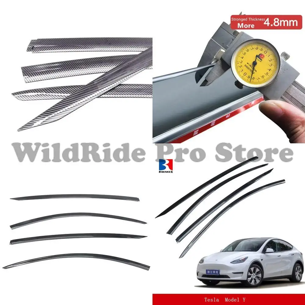 

1 set For Tesla Model Y Custom Car Windshield Vent Sun Shade Sunshade Sun Protection Shield