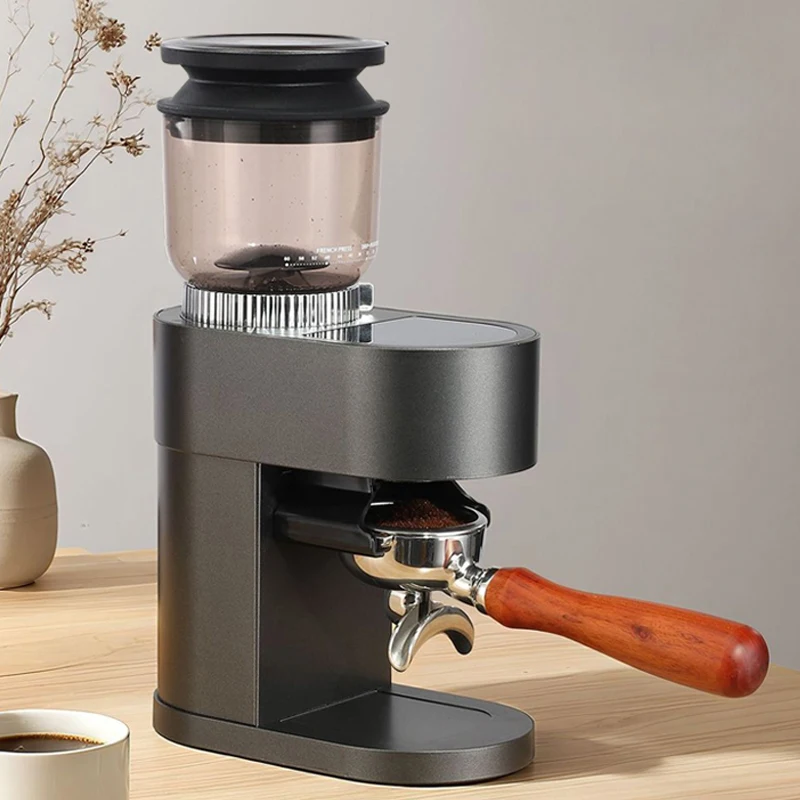 

Новинка 2023 года, умная профессиональная кофемолка для кофейных зерен 51/58 мм, 110 В, 220 В, коммерческая кофемолка для эспрессо для домашнего использования