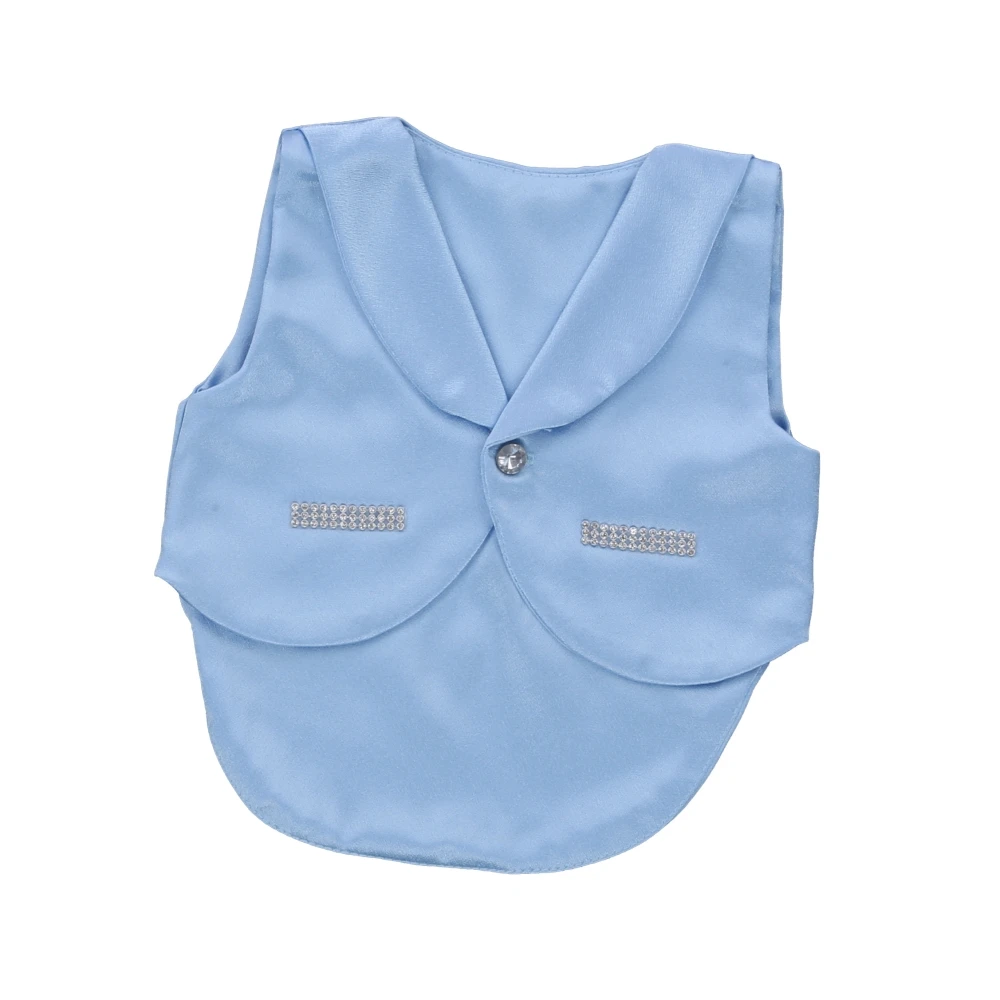 5pcs Newborn Baby Boy Outfits Blazer Vest Kids Clothing Cotton Infant Products Body Suit Shirt Pants Mittens Receiving Blanket