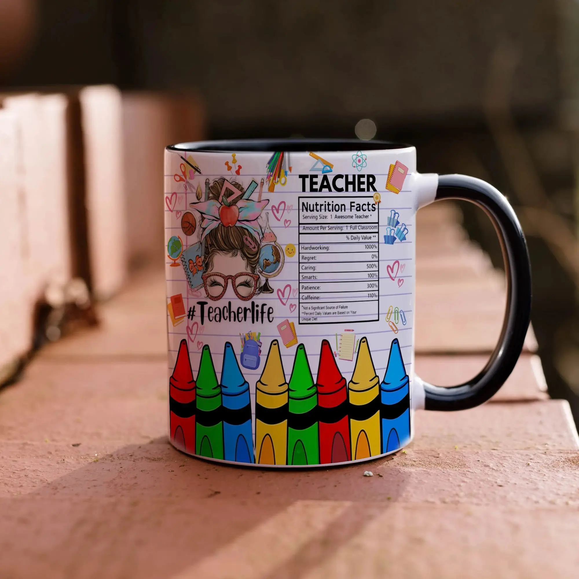 teacher life coffee mug funny teacher office coffee mug wife birthday gift mug girl friend home milk cup