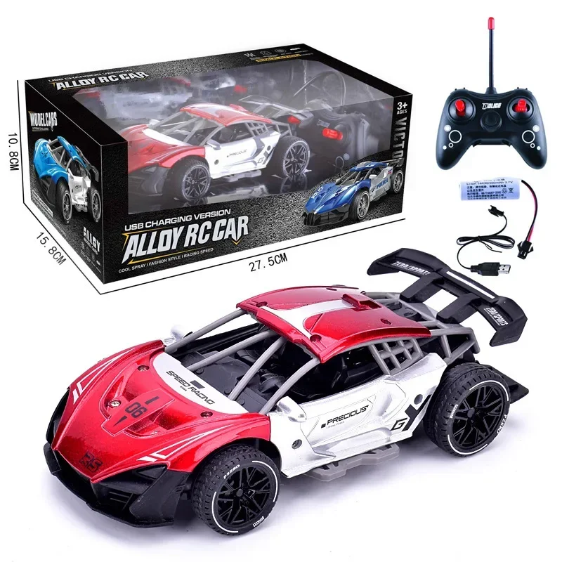 

perfect 4x4 rc car gift set:1:20 alloy remote control car,4-channel high-speed rc drift car,electric car kids toys cool stuff