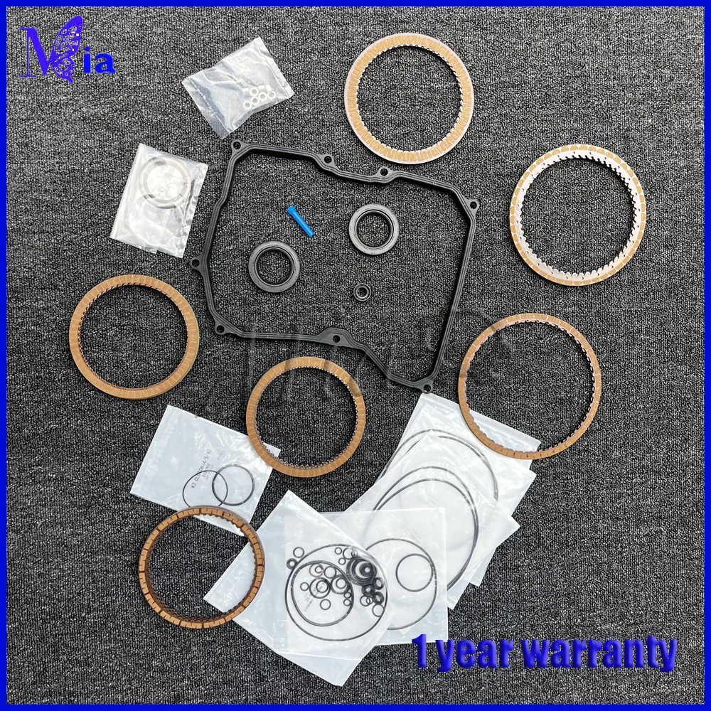 

09G Simple Overhaul Kit O-Ring Metal Clad Seals Gaskets + Friction Pads for 2006-2015 Volkswagen Audi