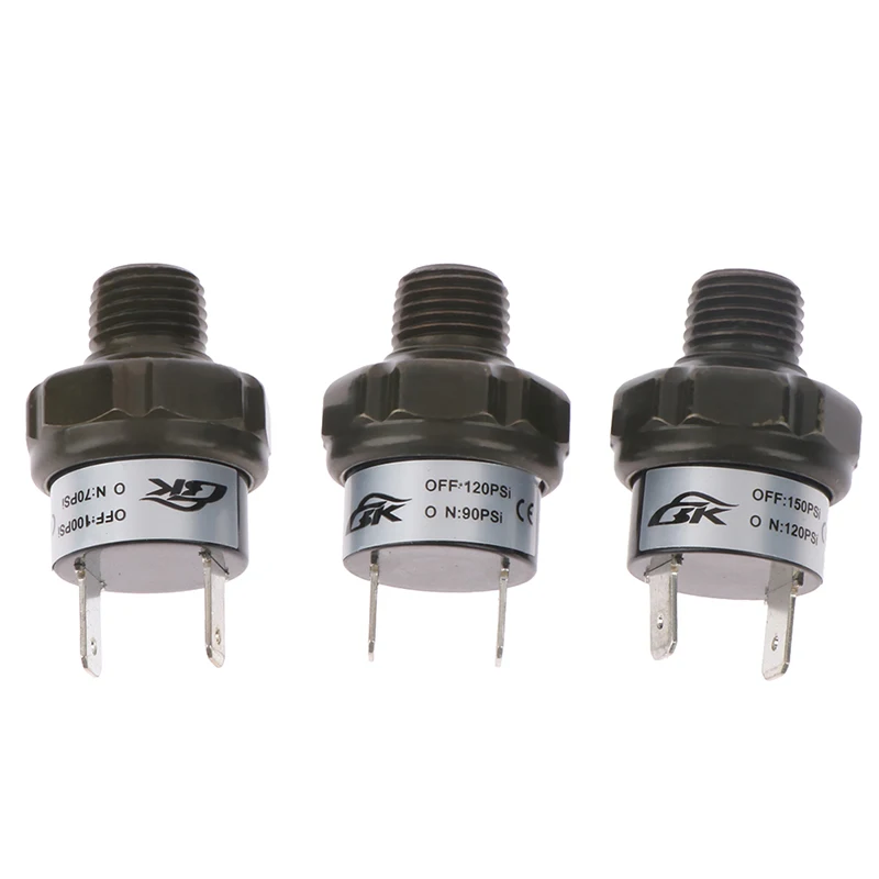 NEW SALE 1Pcs Heavy Duty 1/4 NPT Air Compressor Pressure Control Switch Valve 70-100PSI 90-120PSI 120-150PSI