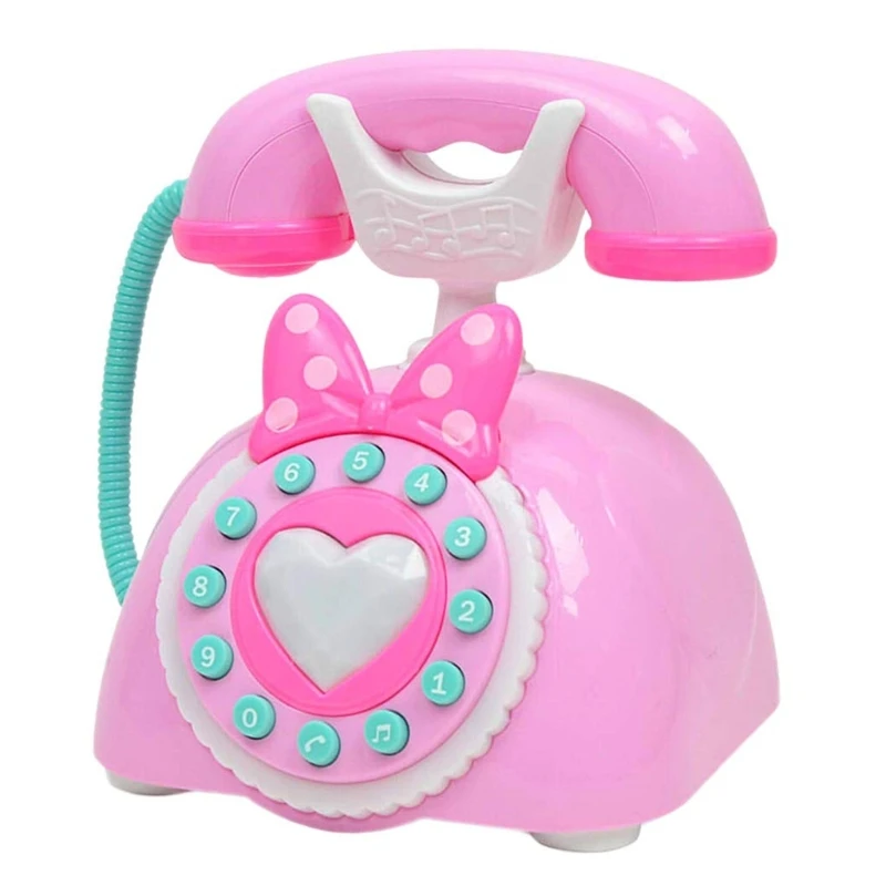 Y4QA الأطفال Teley Toy Toy ثنائي اللغة التعليمية لتنمية المهارات اللغوية