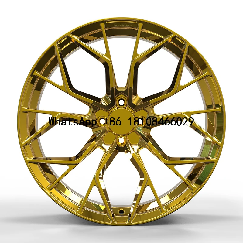 Multi Spoke 19 20 21Inch 5 Holes Pcd 5x114.3 5x115 5x120mm Wheels 18 Alloy Forged Rim Wheels For  Rims