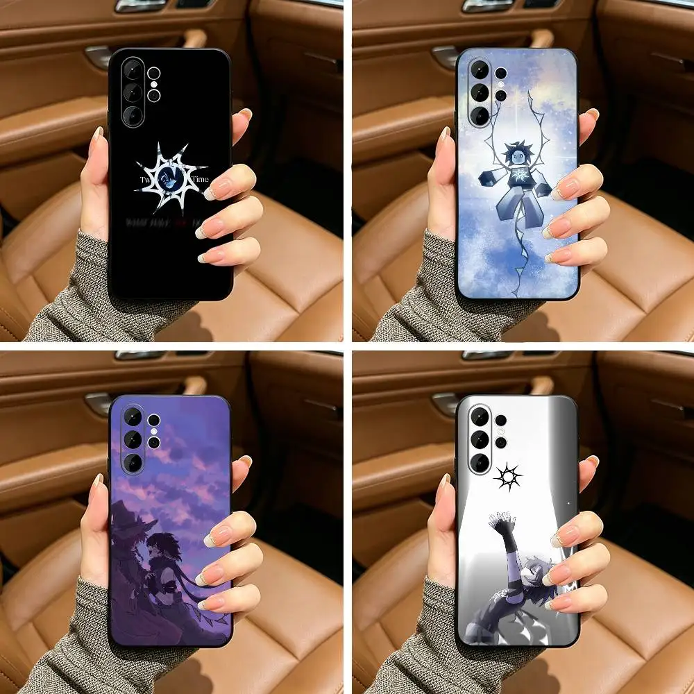 Horror Game T-TwoTime F-Forsaken Soft Silicone Case for Samsung S25, S24, S21, S22, S23, S30, Ultra, S20, Plus, FE, Lite-Black