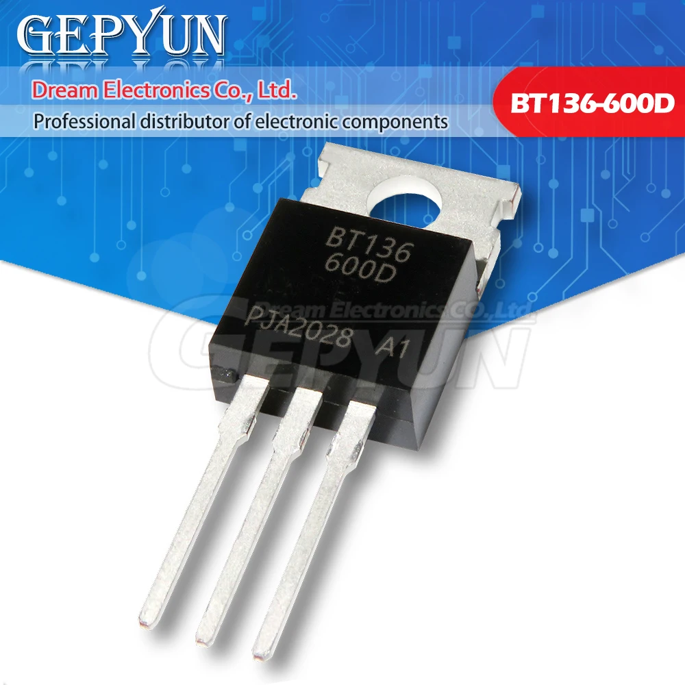 10Pcs BT136-600D TO… - image