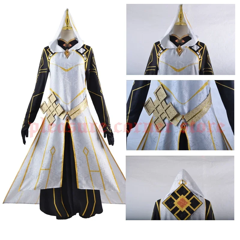 Jogo Genshin Impact Zhongli Cosplay Traje, Zhong Li Uniforme de Combate, Arconte Conjunto Completo Terno com Peruca, Roupas Morax