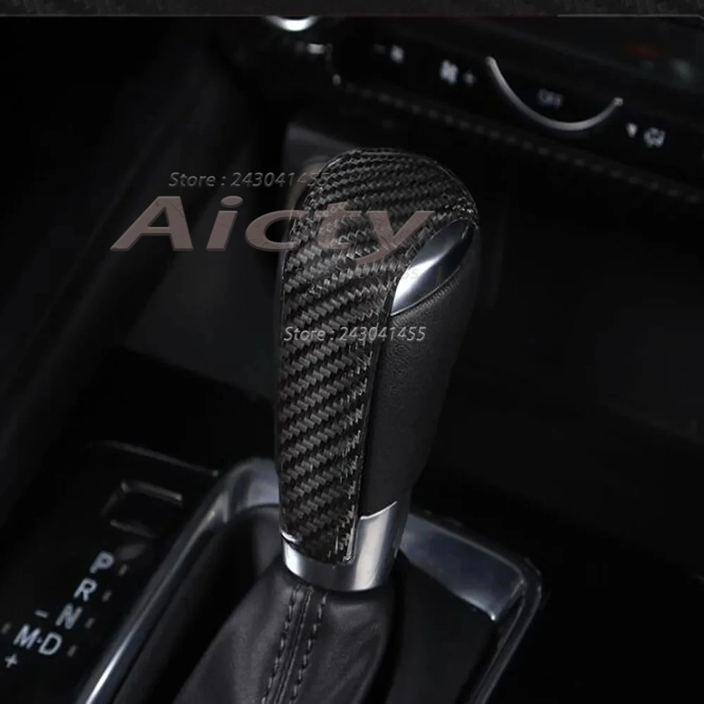 At engrenagem cabeça guarnição para mazda cx8 CX-8 CX-5 2017 2018 2019 2020 cabeça de engrenagem do carro botão de mudança capa alavanca de mudança de engrenagem acessórios
