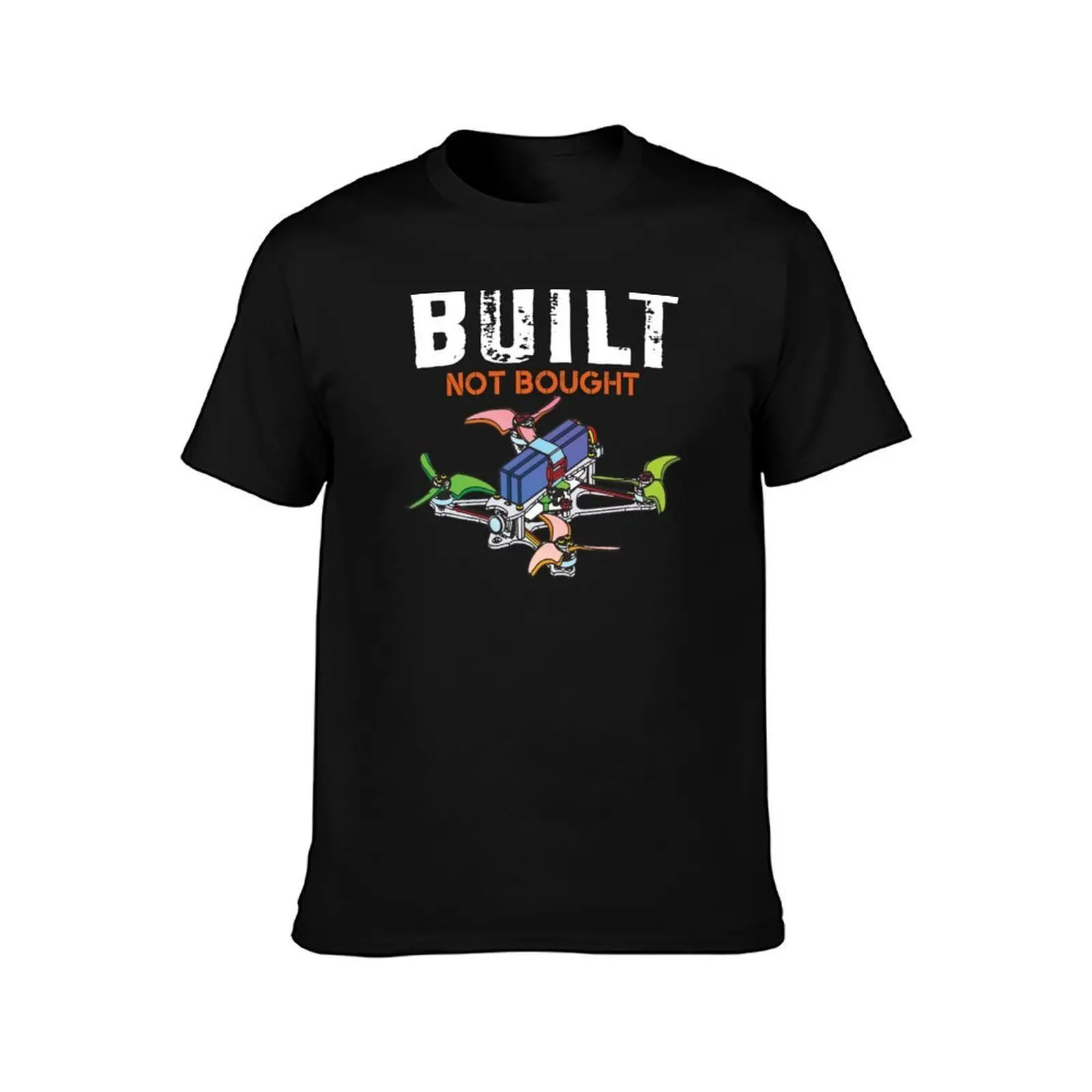 Cartoon FPV Drone Pilot Freestyle Gift T-Shirt Mechanic Work Tee Shirt T-Shirt