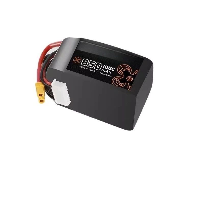 Nowa bateria Lipo 11.1/14.8/22.2V 750/850mAh 3S 4S 6S 100C z wtyczką XT30 do helikopterów RC, quadrocopterów, dronów wyścigowych FPV, części do dronów.