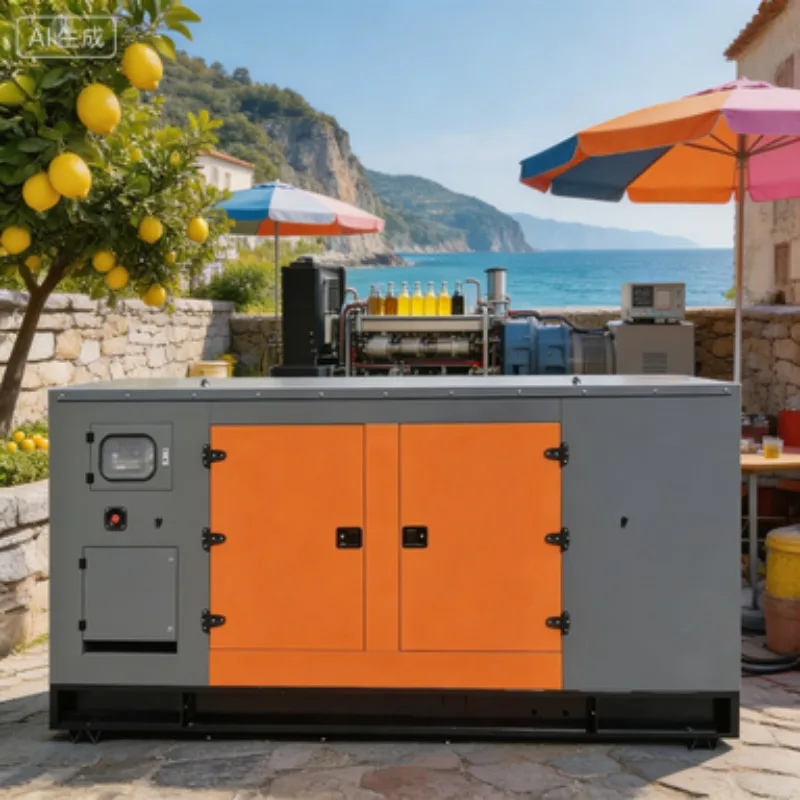 For Emergency Power Supply Diesel Generator Set 50kW 62.5kVA Silent Genset with Remote Start for Office Use Site