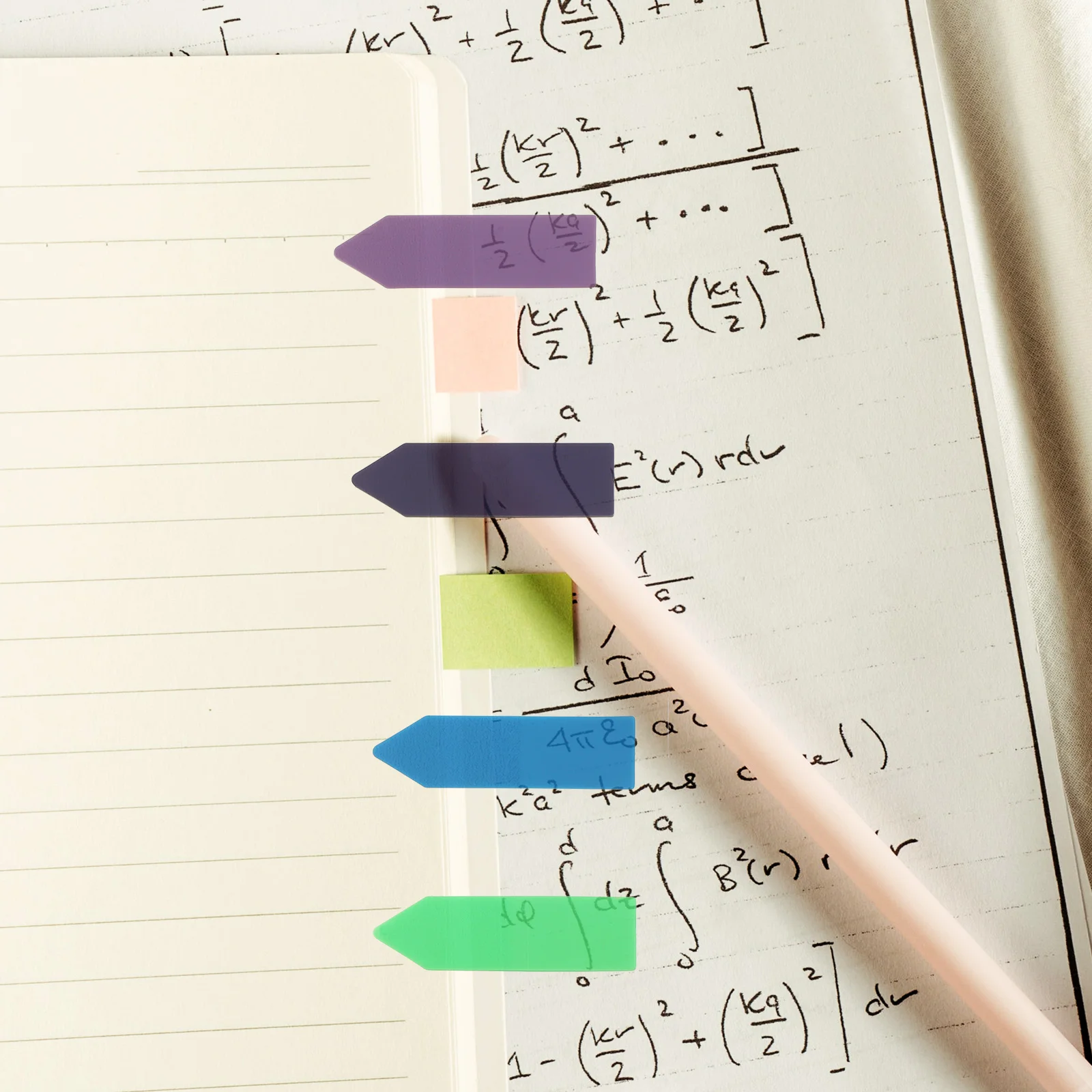 

6 Transparent Arrow Page Tabs Self Adhesive Stickers Translucent Memo Pad Bookmarks Practical Gifts Schools Offices