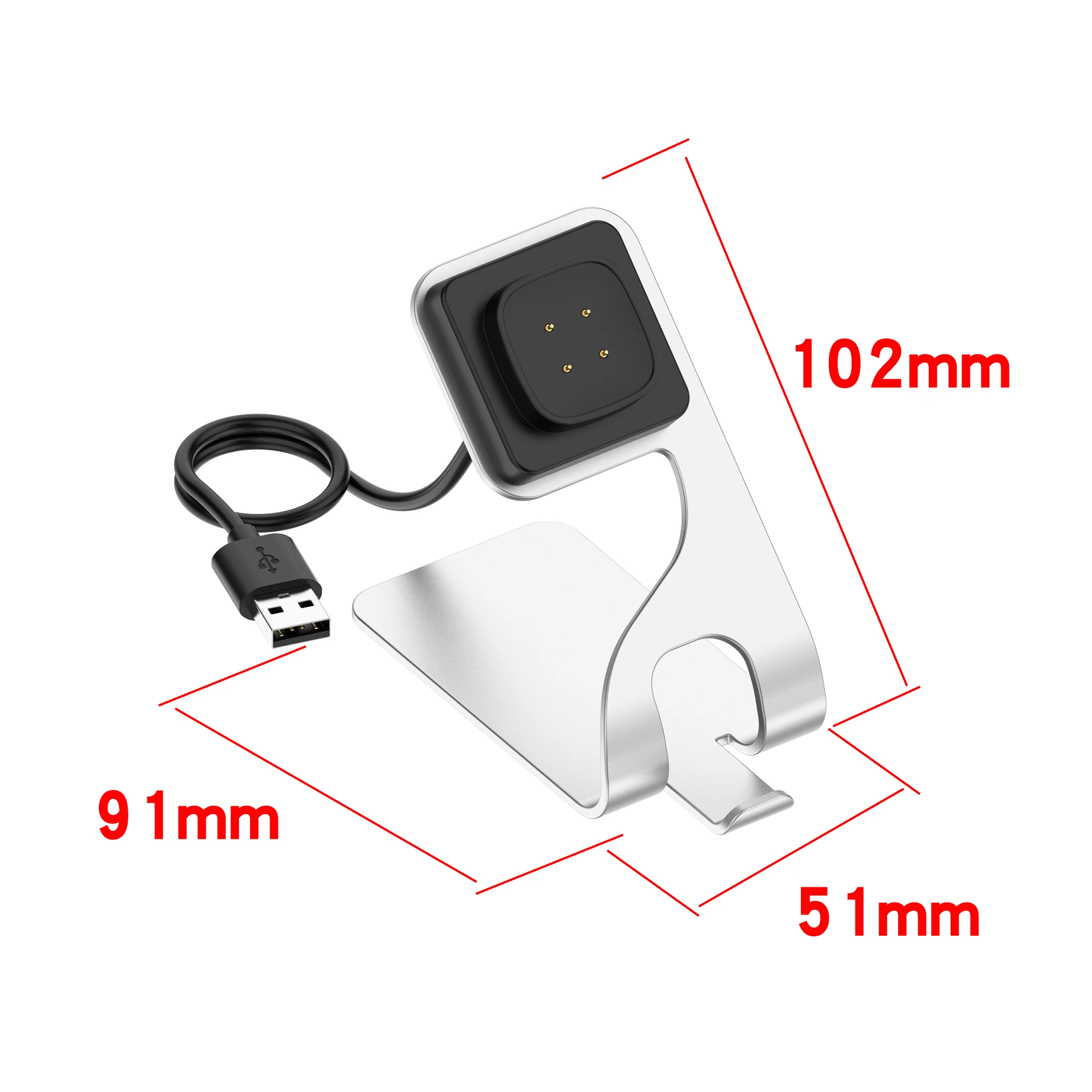 Ladekabel für Google Pixel Watch 3 41mm/45mm Metall basis Lade Google Watch 2 vertikale Ladest änder