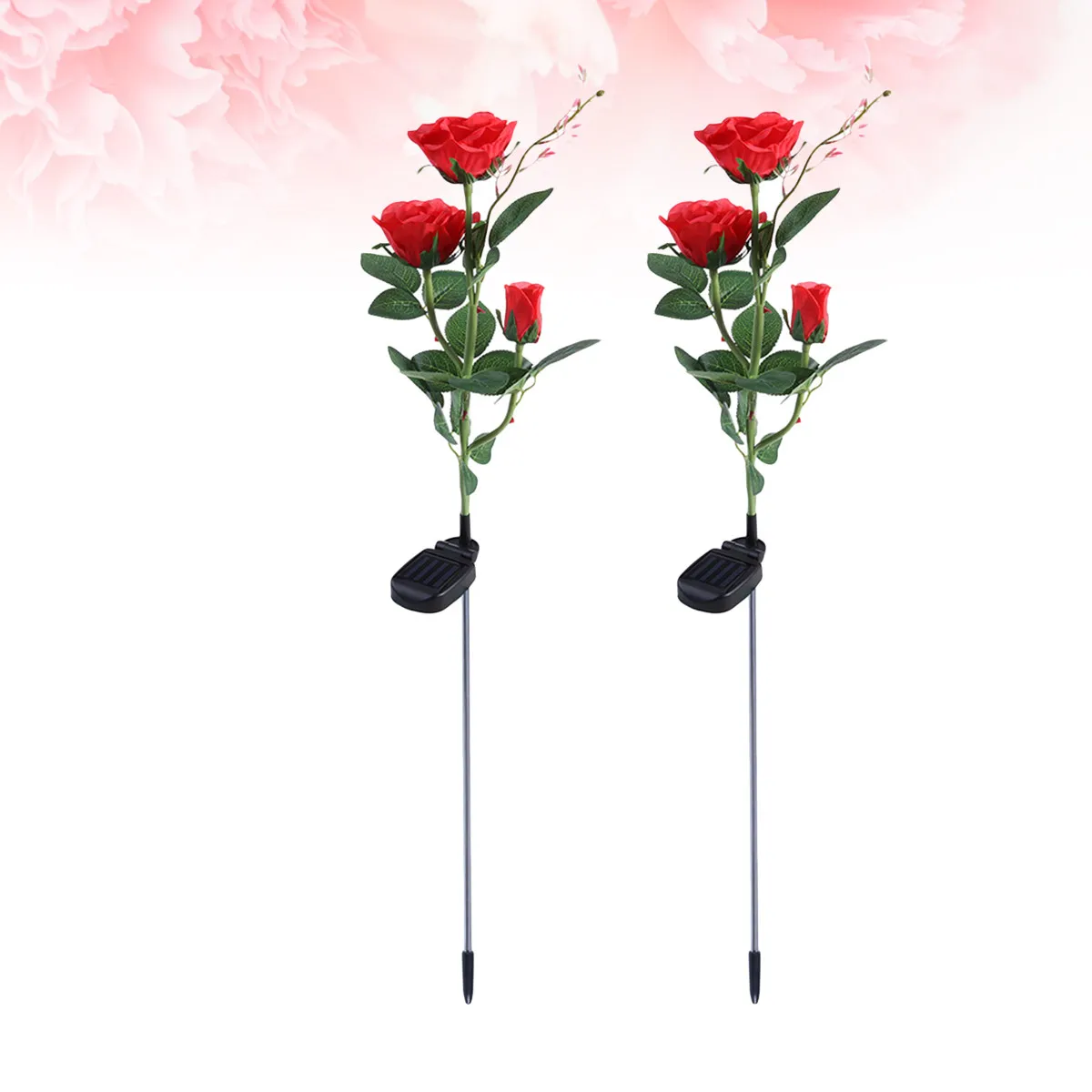 2pcs-solar-led-rose-flower-light-red-garden-solar-lawn-lights-automatic-on-off-battery-powered