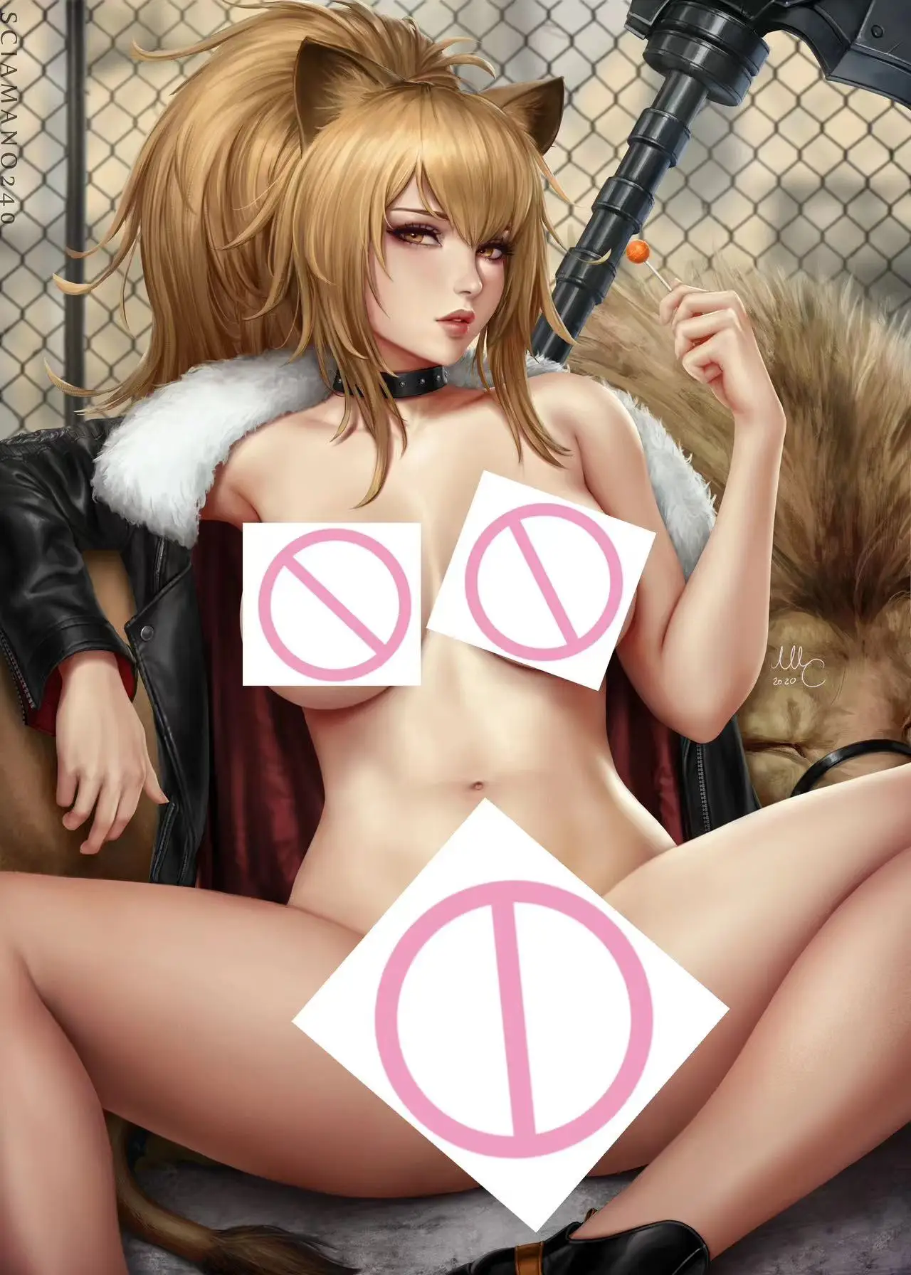 Siege Arknights Game Big Boobs Anime Sexy Nudes Girl HD Print Canvas Painting Comic Poster Living Room Bedroom Handing Picture