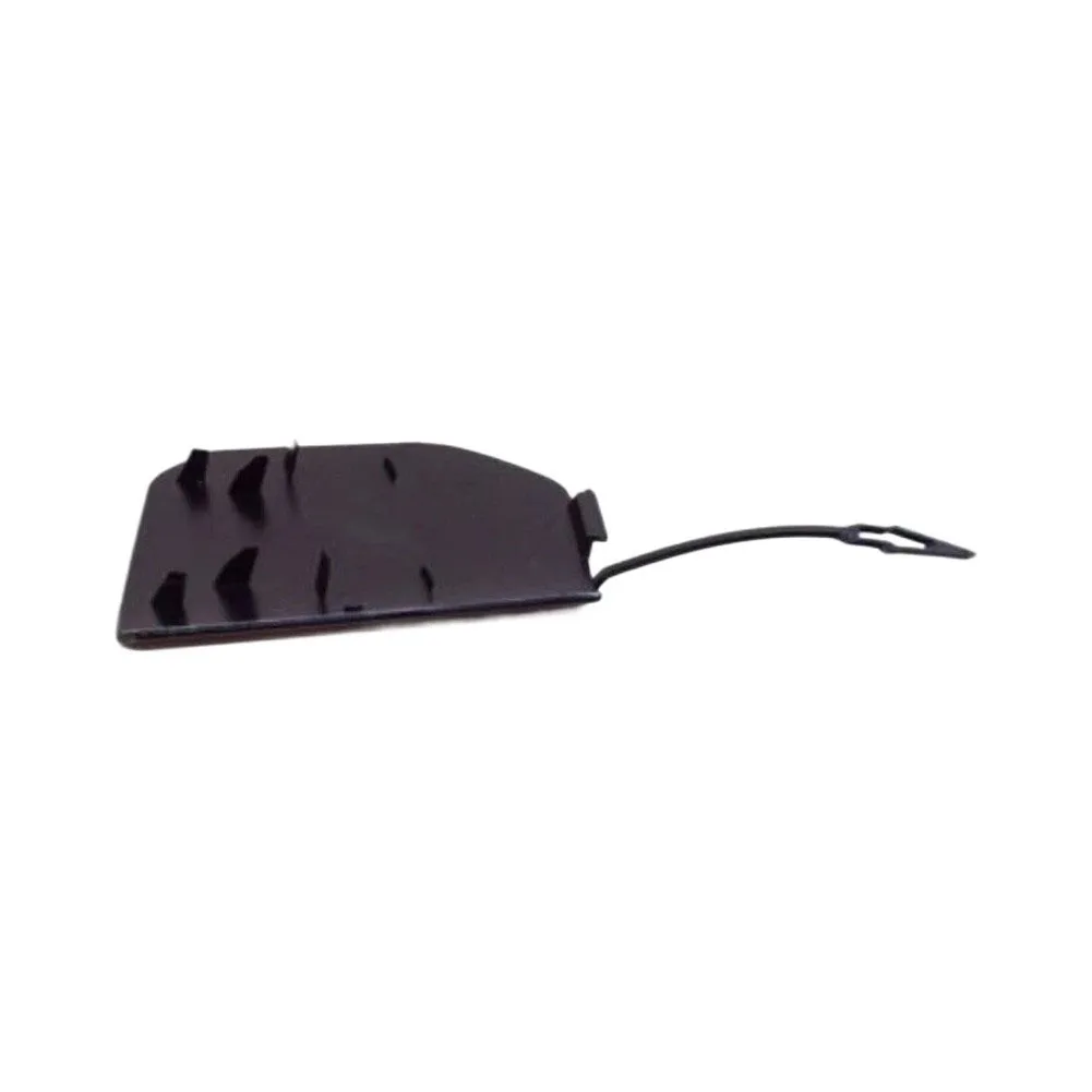 Glossy Black Cover Bumper Tow Hook Cover Bumper Glossy Black High Strength ABS Easy Installation Precise Fitment OEM Standard