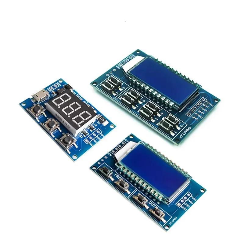 1Road2Road3Road XY-LPWMFrequenza di impulsi regolabile e modulo ciclo di lavoro Generatore di segnale ad onda rettangolare a onda quadra