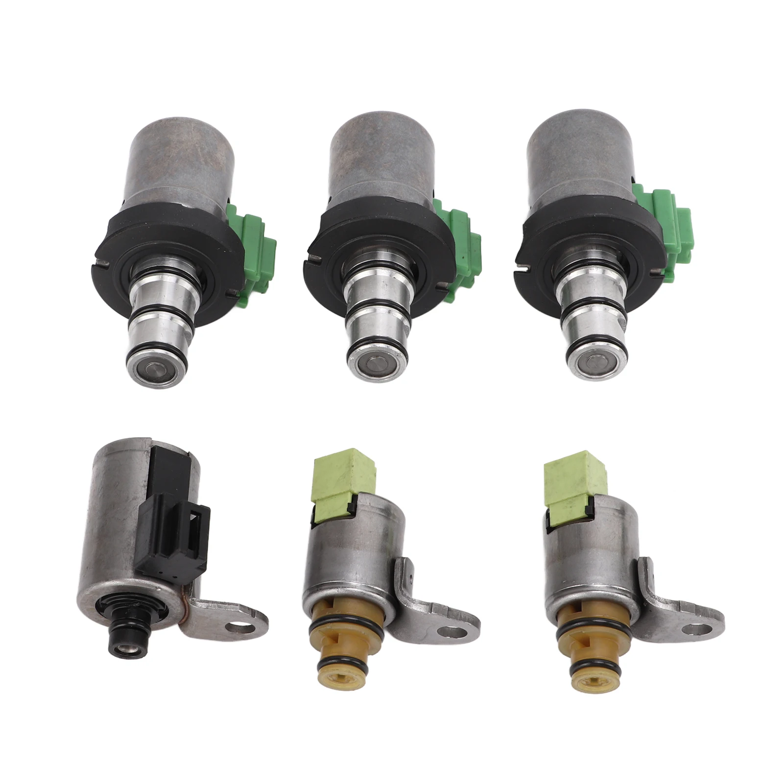 6Pcs/Set  Transmission Shift Solenoid Kits for Mazda 2 3 5 6 CX-7 MPV for Mazda All 4F27-E 4 Speed Automatic Models