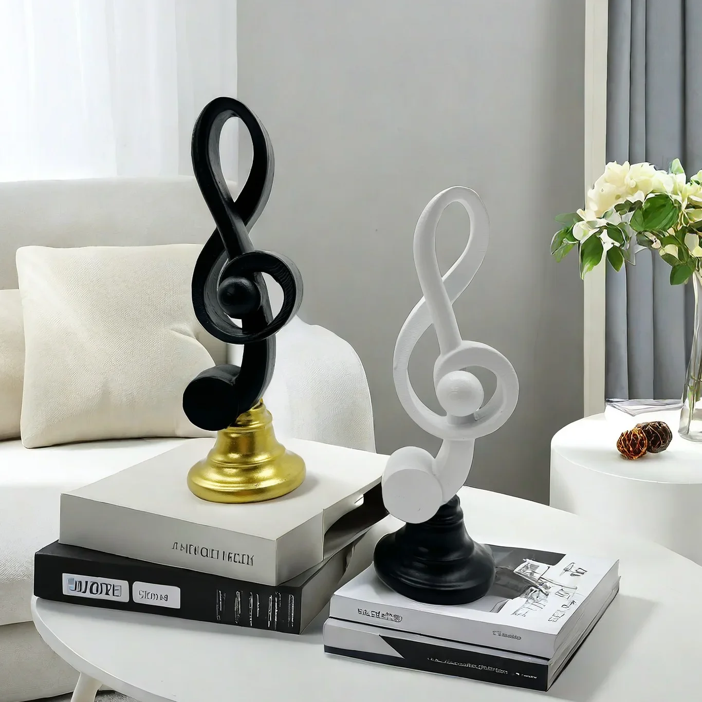 

Minimalist musical note ornaments, creative personality, entrance hall, living room, TV cabinet, wine cabinet, office decoration