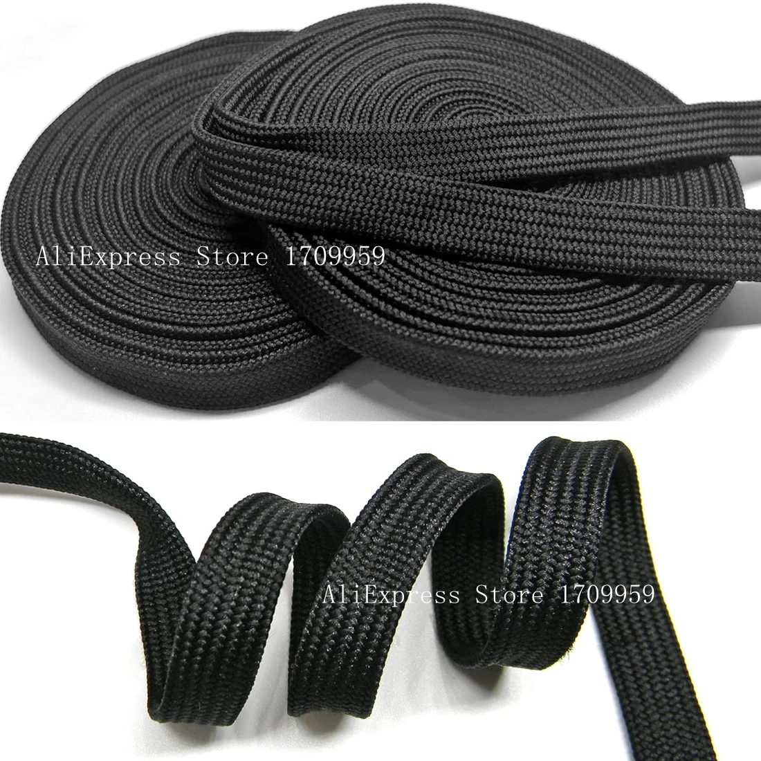 Envoltório de cabo preto ito sageo espada alça tsuka bainha para samurai japonês katana/wakizashi/tanto acessórios personalizados