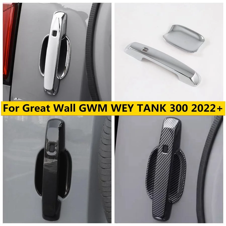 

Rear Trunk Tailgate Door Handle Bowl Catch Cover Trim Fit For Great Wall GWM WEY TANK 300 2022 2023 Exterior Car Accessories