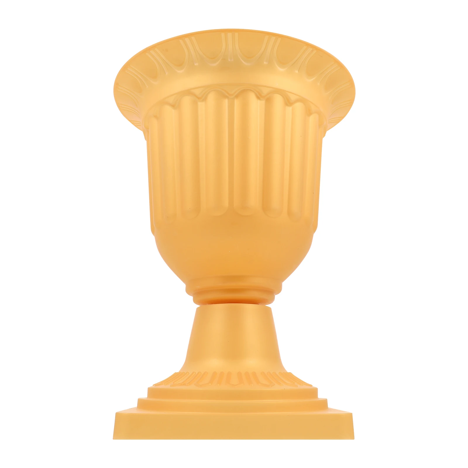 

1Pcs Grecian Flower Pot Outdoor Wedding Decorative Planter Road Guiding European Style Garden Decoration Plastic Roman Style